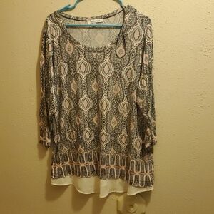 Patterned Women's Top